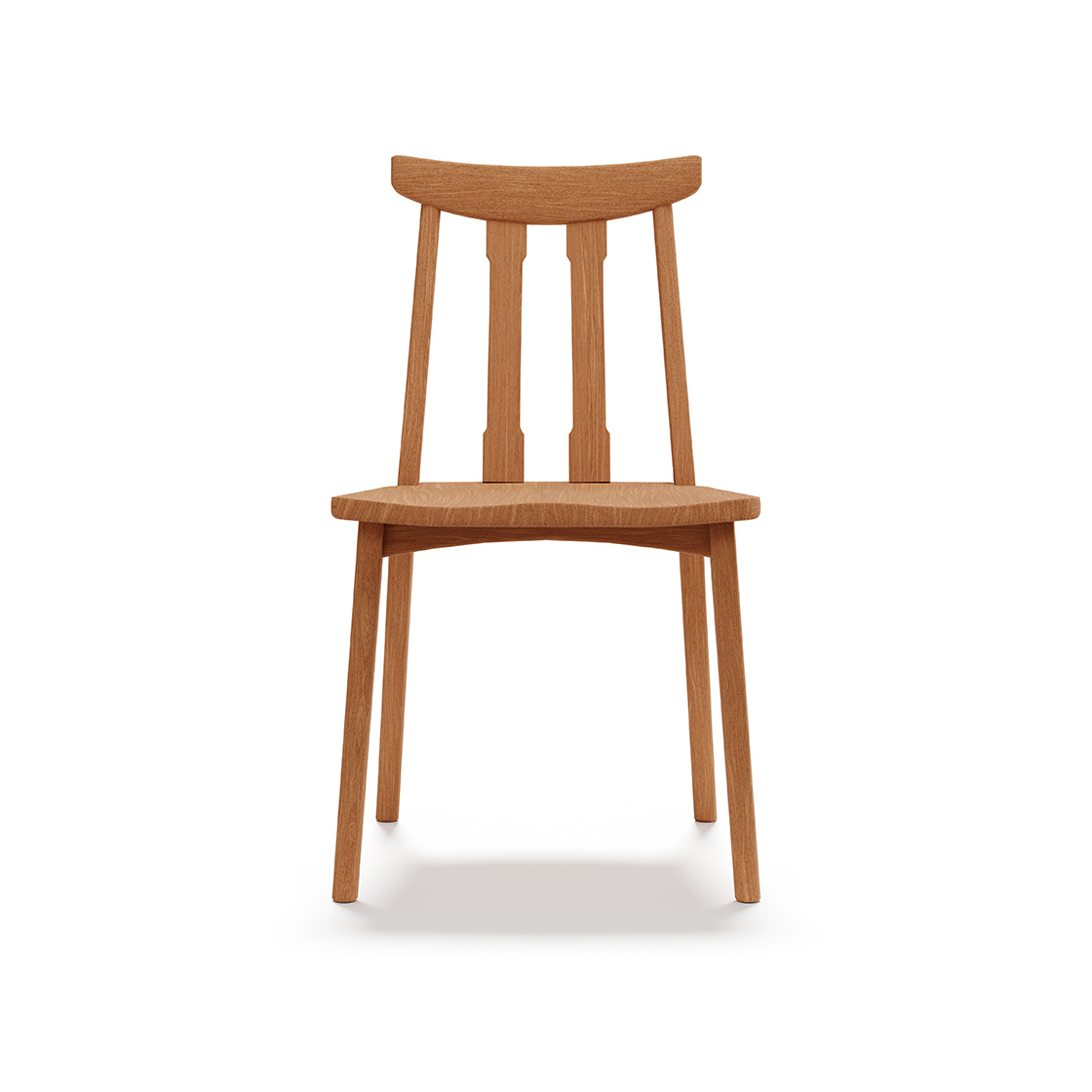 06_AKITSUKI板座チェア_正面