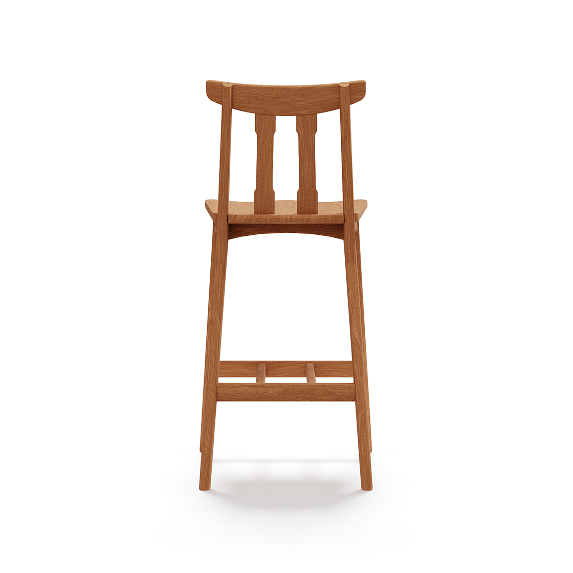 09_AKITSUKI板座カウンターチェア_背面